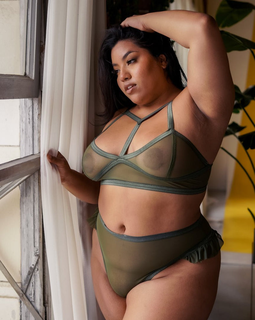 Succulent Green Collection: Bralettes - cantiqLA