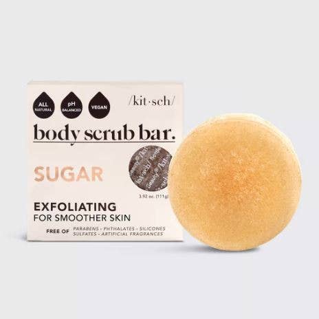 Sugar Exfoliating Body Scrub Bar - cantiqLA