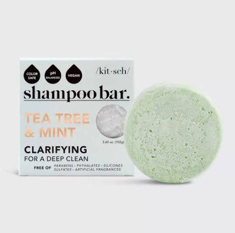 Tea Tree & Mint Clarifying Shampoo Bar - cantiqLA