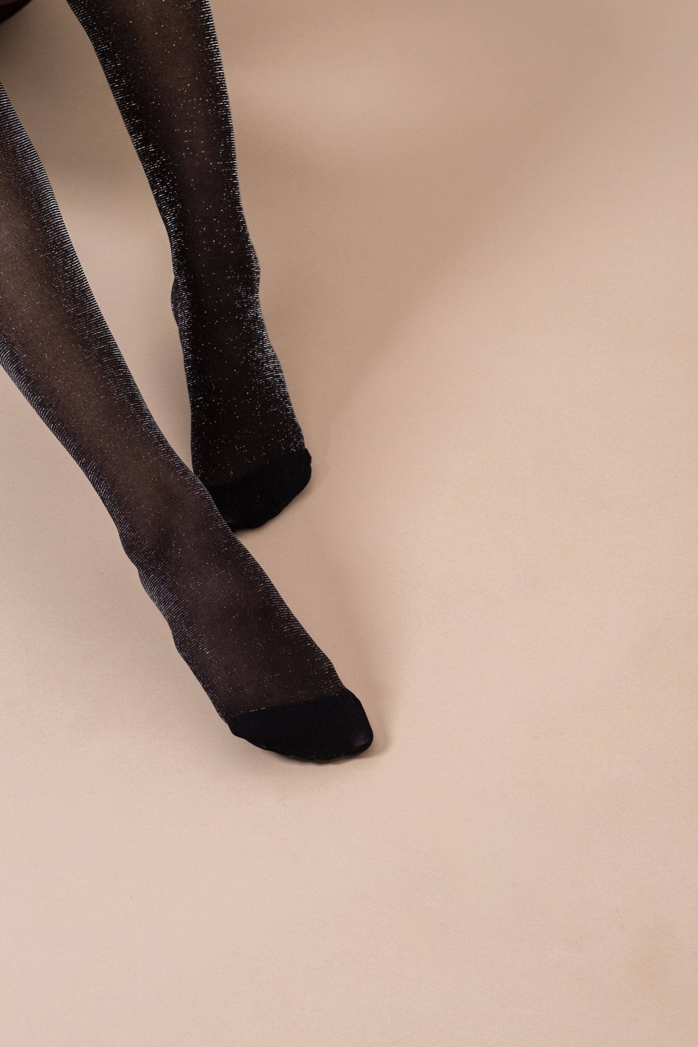 The Diamond Dust Shimmer Tights: A-B