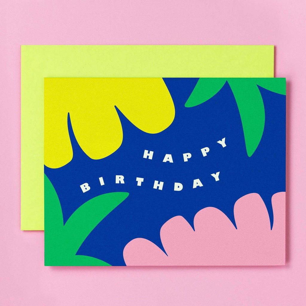 Tropical Birthday Card - cantiqLA