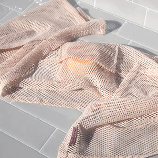 XL Exfoliating Body Washcloth - Blush - cantiqLA